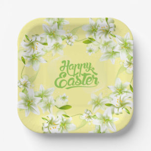 Teller von Papier-Osterlilies-Papierdrucker - Tell