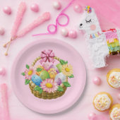 Teller von Papier - Osterpapier-Teller (Party)