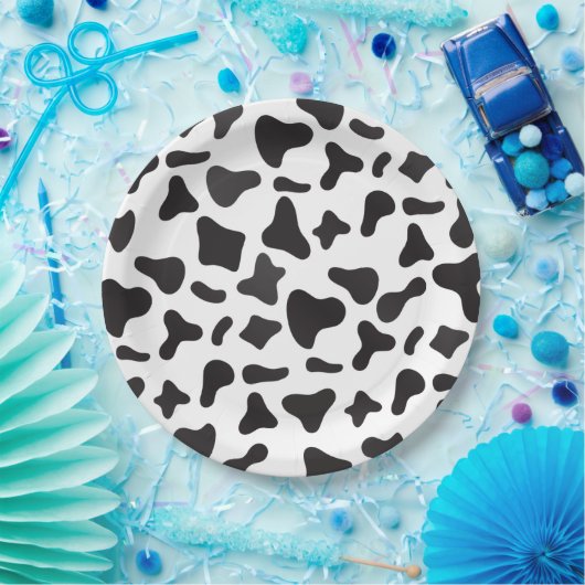 Teller von Papieren aus der Hobbykuh (Party)