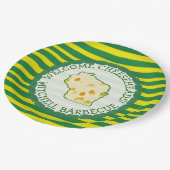 Teller von personalisierten Käseköpfen (Schrägansicht)