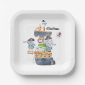 Teller von Piraten (Vorderseite)