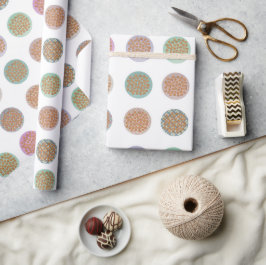 Teller von Pretzel Geschenkpapier