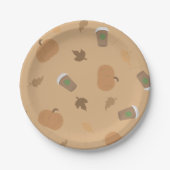 Teller von Pumpkettenspülung/Fallpapier (Vorderseite)