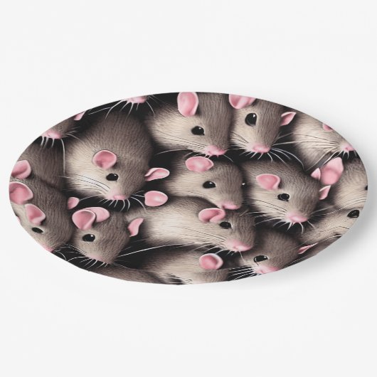 Teller von Ratten (Schrägansicht)