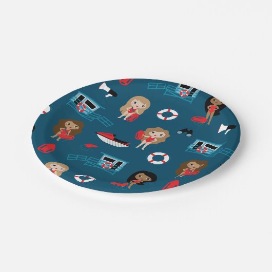 Teller von Rettungsschirmen (Schrägansicht)