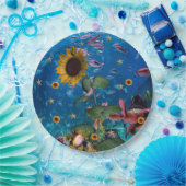 Teller von Sonnenblumen (Party)