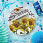 Teller von Sonnenblumen (Party)