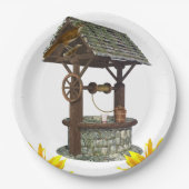 Teller von Sonnenblumenblättern (Vorderseite)