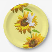Teller von Sonnenblumenblättern (Vorderseite)