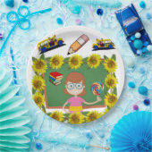 Teller von Sonnenblumenlehrern (Party)