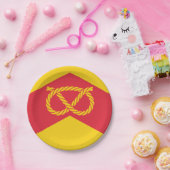 Teller von Staffordshire Paper (Party)