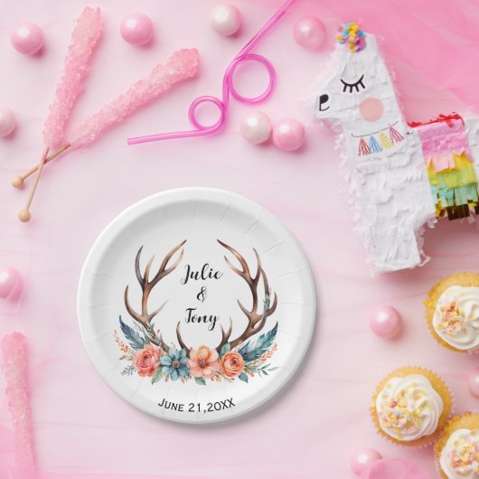 TELLER von STAG & DEER WEDING-Partei (Party)