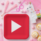 Teller von Tagesdeckenpapier (Party)