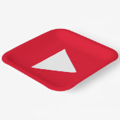 Teller von Tagesdeckenpapier (Gewinkelt)