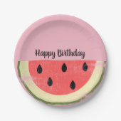 Teller Wassermelone (Vorderseite)