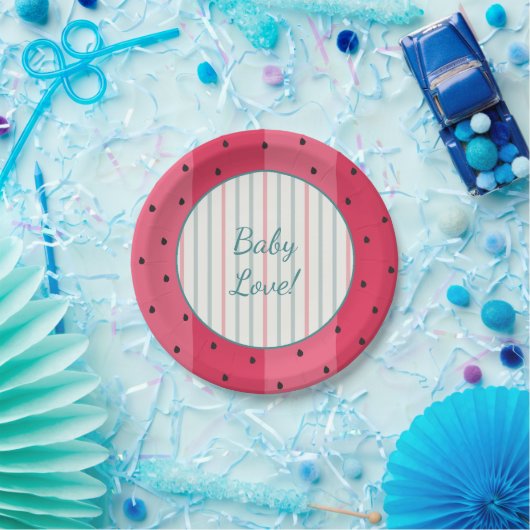 Teller "Watermelon Umbrella" (Party)