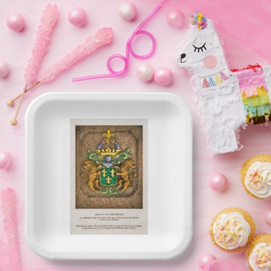 Teller Westerfield-Wappen (Party)