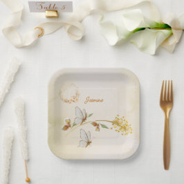 Teller zum 1. Geburtstag von Baby