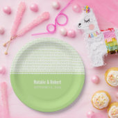 Teller zum Binary Code von Green Geek Chic (Party)