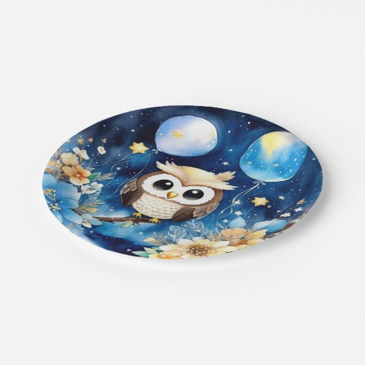 Teller zum ersten Geburtstag (Schrägansicht)