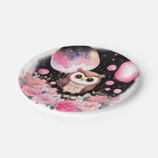 Teller zum ersten Geburtstag (Schrägansicht)