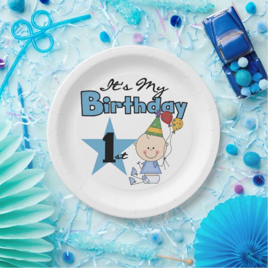 Teller zum ersten Geburtstag (Party)