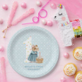 Teller zum ersten Geburtstag der niedlichen Maus (Party)