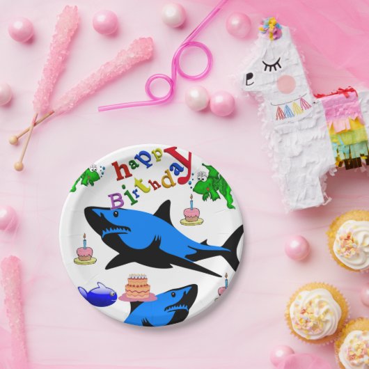 Teller zum Geburtstag, Hai (Party)