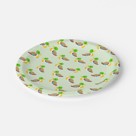 Teller zum Grünbuch "Grüne Enten" (Schrägansicht)