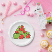 Teller zum Grünbuch "Rote und grüne Äpfel" (Party)