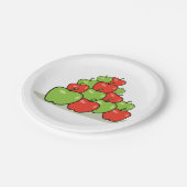 Teller zum Grünbuch "Rote und grüne Äpfel" (Schrägansicht)