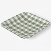 Teller zum Karierten Grünbuch (Gewinkelt)