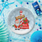 Teller zum niedlichen Nordpol (Party)