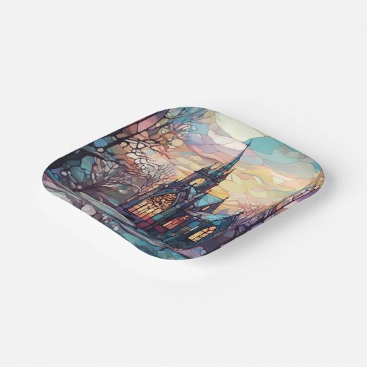 Teller zum Papier der Glaskirchenkirche (Gewinkelt)