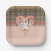 Teller zum quadratischen Designer (Vorderseite)