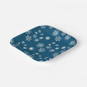 Teller zum Schneetag (Gewinkelt)