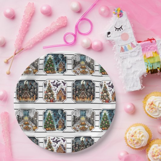 Teller zum Spuk Party - Set 3 (Party)