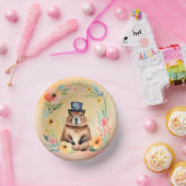 Teller zum Tagesthema "Groundhog" (Party)