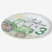 Teller zum Thema personalisiertes Grünbuch (Schrägansicht)