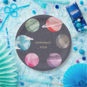 Teller zum Thema "Weltraumbahnbrecher" (Party)