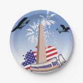 Teller zum Unabhängigkeitstag (Vorderseite)