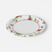 Teller zum Weißbuch "Rote und grüne Weihnachtsbeer (Schrägansicht)