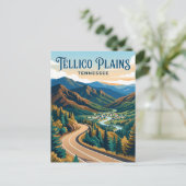 Tellico Plains USA Postkarte (Stehend Vorderseite)