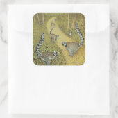 Telling Tales Quadratischer Aufkleber (Tasche)