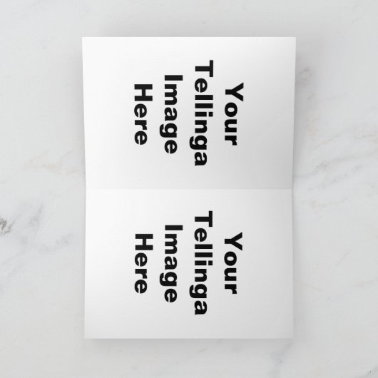 Tellinga Greeting Card Karte (Innenseite)