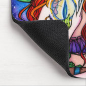 "Tellulahs Schatz-" Meerjungfrau-Fantasie-Fee Mousepad (Ecke)