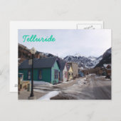 Tellurid Postkarte (Vorne/Hinten)