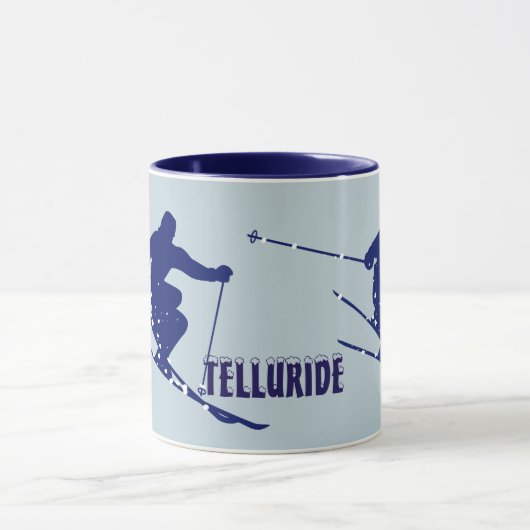 Telluride Blue Skier Tasse (Zentrum)