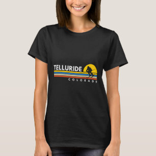 Telluride Co Colorado Vintag Retro Souvenirs Skii T-Shirt