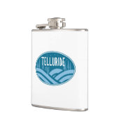 Telluride Colorado Außenbereich Flachmann (Links)